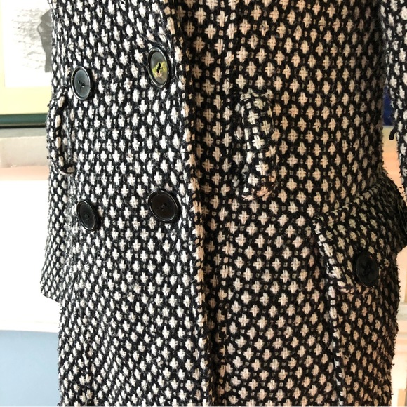 BCXgirl Black and White Double Breasted Jacket - Picture 4 of 13